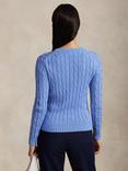 Polo Ralph Lauren Julianna Cable Knit Jumper, Blue