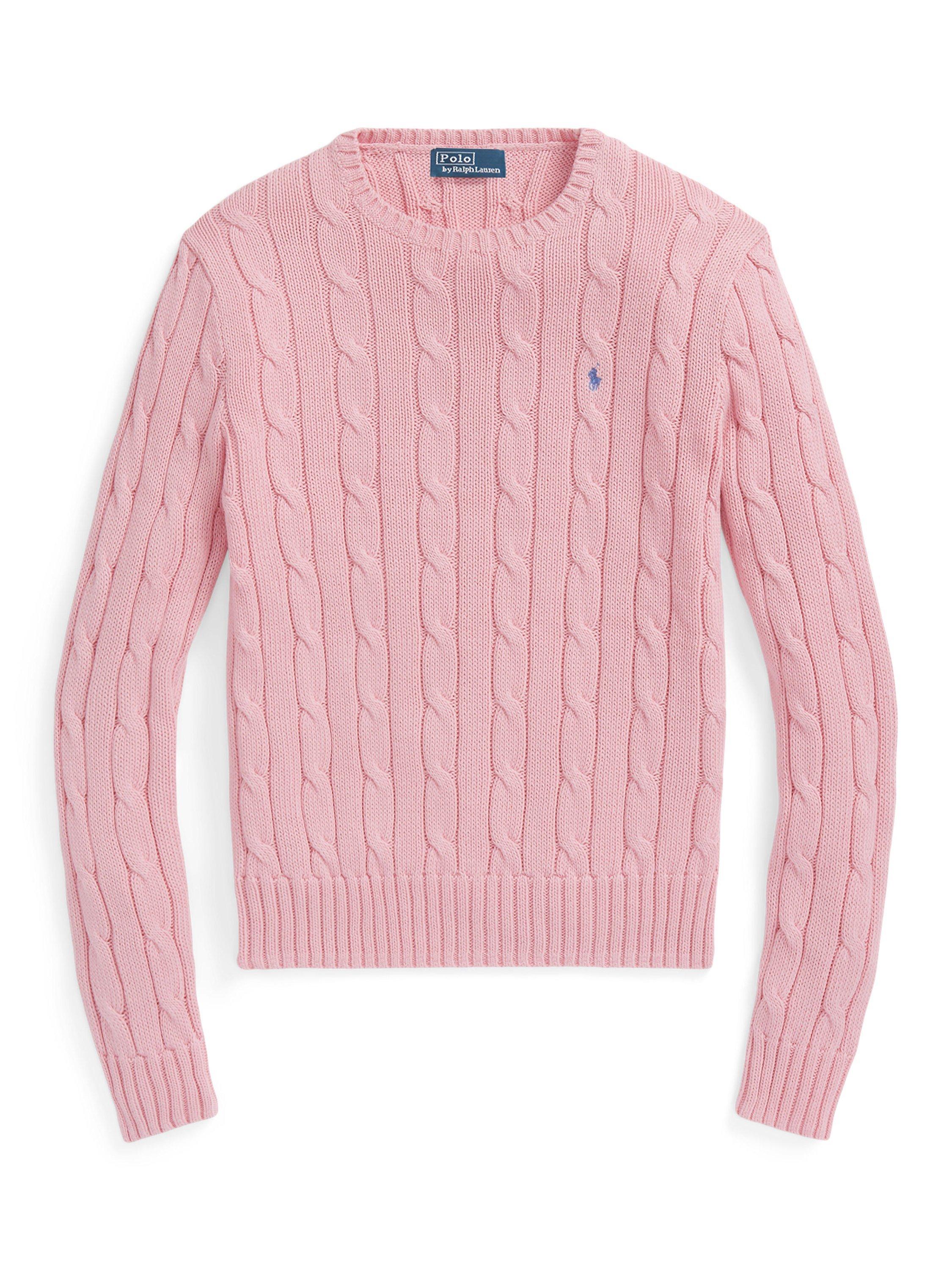 Women's Pink Polo Sweater Buy Polo Pink Womens V-Neck Cable