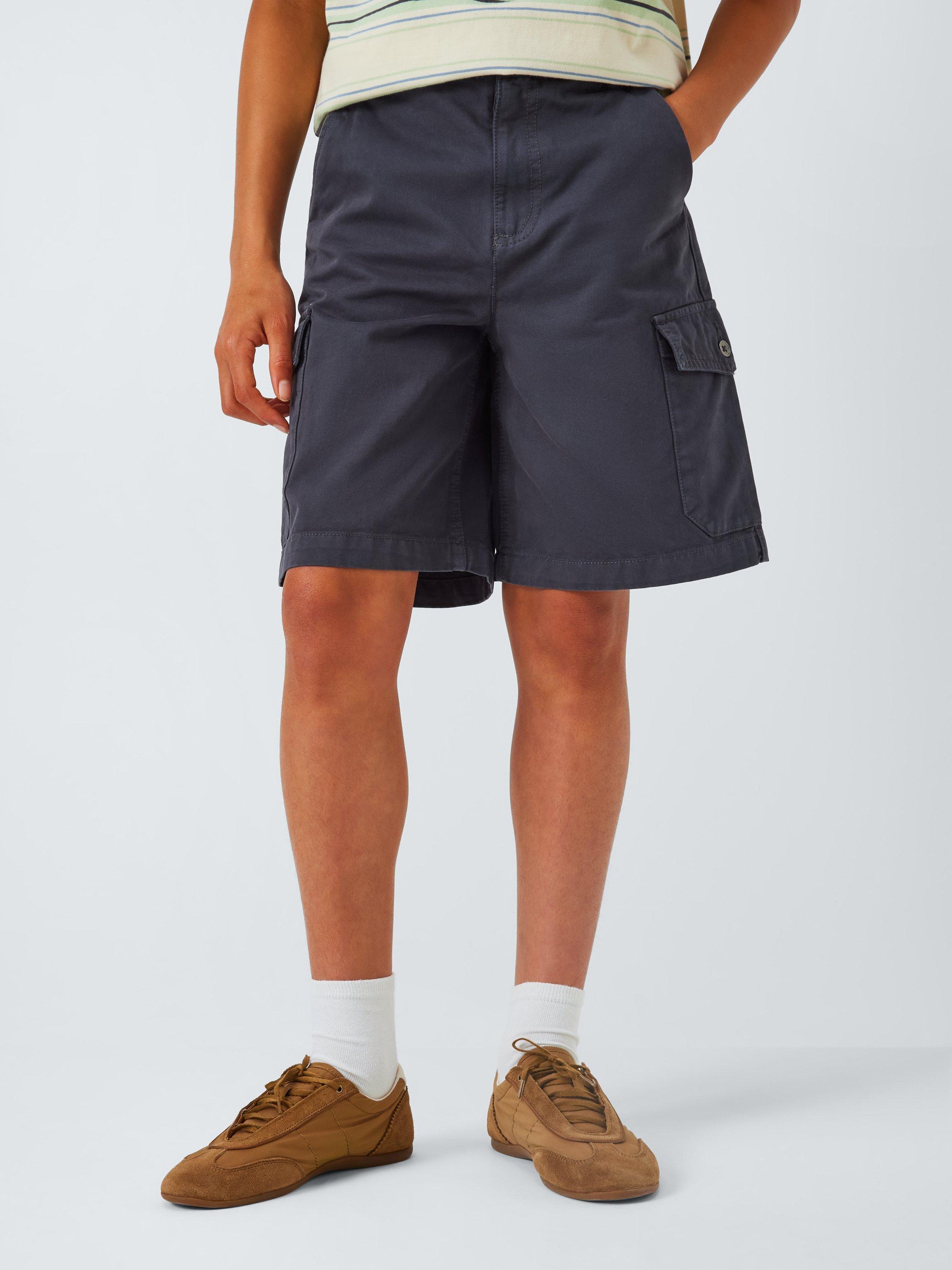 John Lewis Kids' Cargo Pocket Shorts, Navy