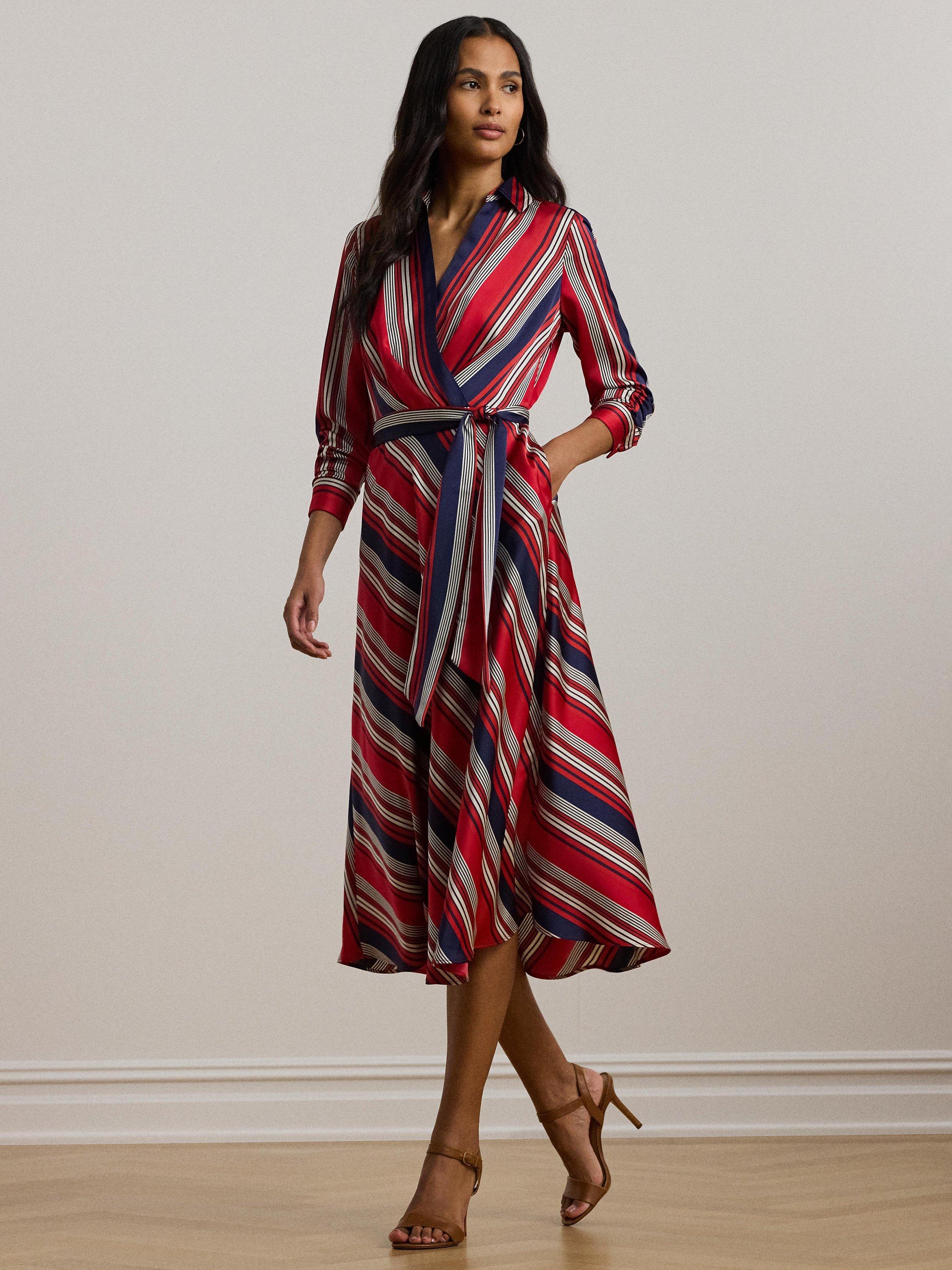 Ralph lauren silk shirt dress online