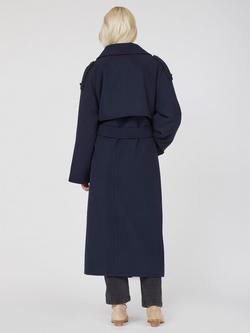 Sisters Point Caleb Tie Waist Coat - view 2, Navy