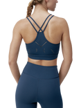Born Living Yoga Saril Sports Bra, Sailor Blue