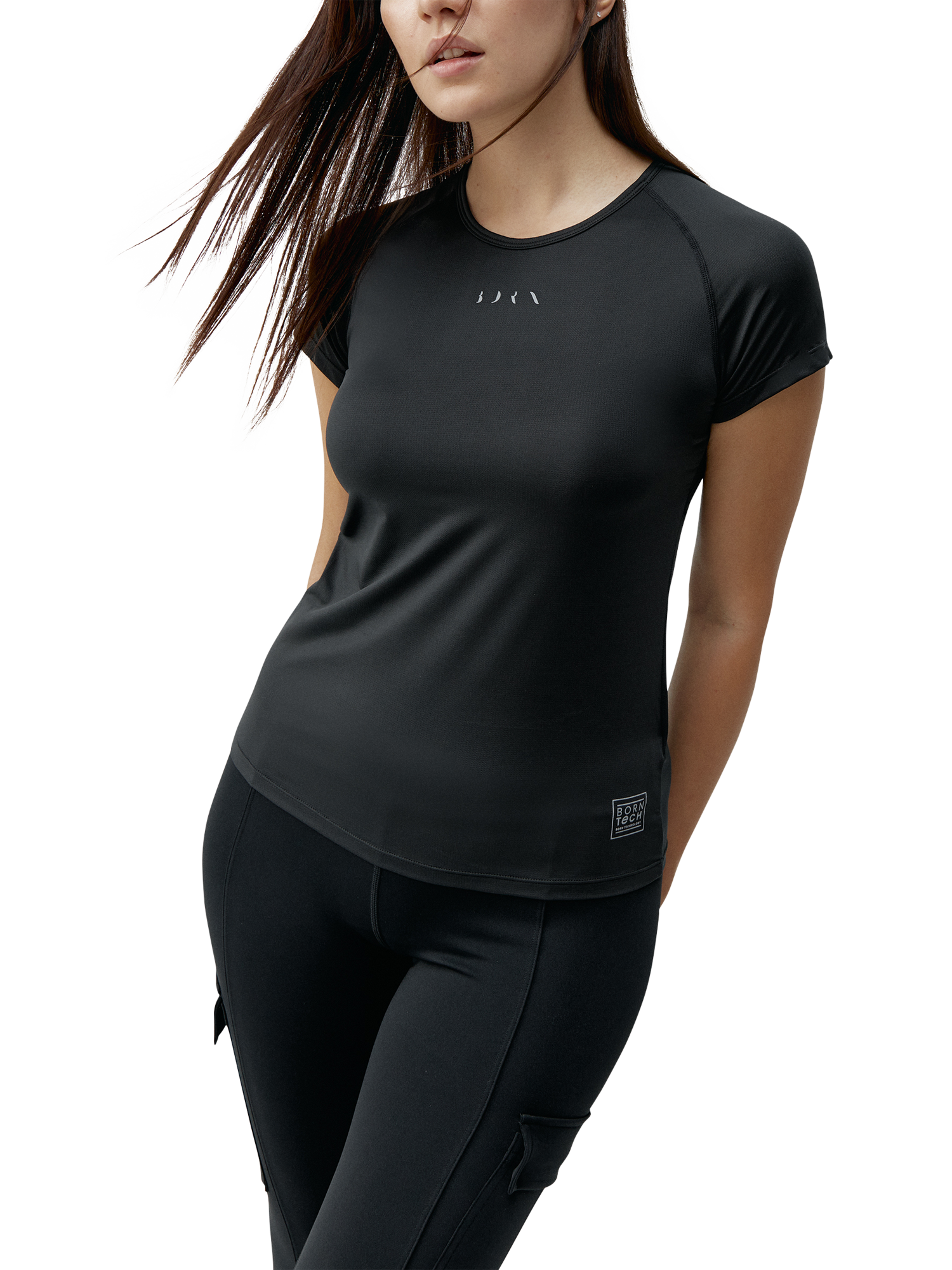 Born Living Yoga Tora T-Shirt, Black