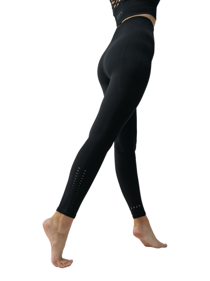 Born Living Yoga India Leggings, Black - view 2, Black
