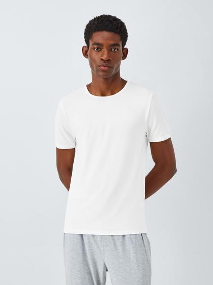 John Lewis Ultra Soft Modal Vest T-Shirt, Pack of 2, Multi, Multi