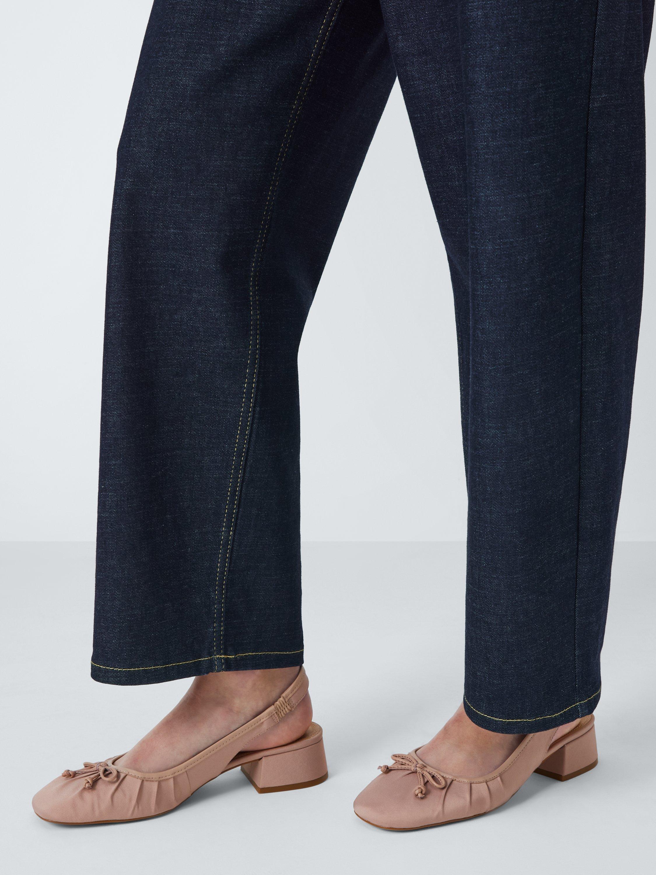 Product image 2 of 6, which shows John Lewis Cairo Slingback Ruched Ballerina Court Shoes, Blush, 3