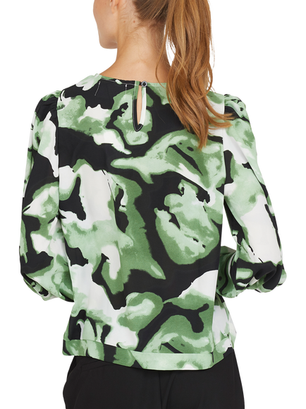 Sisters Point Vinasa Abstract Top, Green/Multi - view 2, Green/Multi