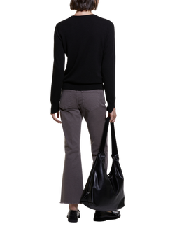 SISLEY Crew Neck Sweater, Black - view 2, Black