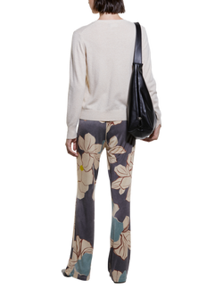 SISLEY Crew Neck Jumper - view 2, Cream