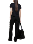SISLEY Boxy Fit Pure Organic Cotton T-Shirt