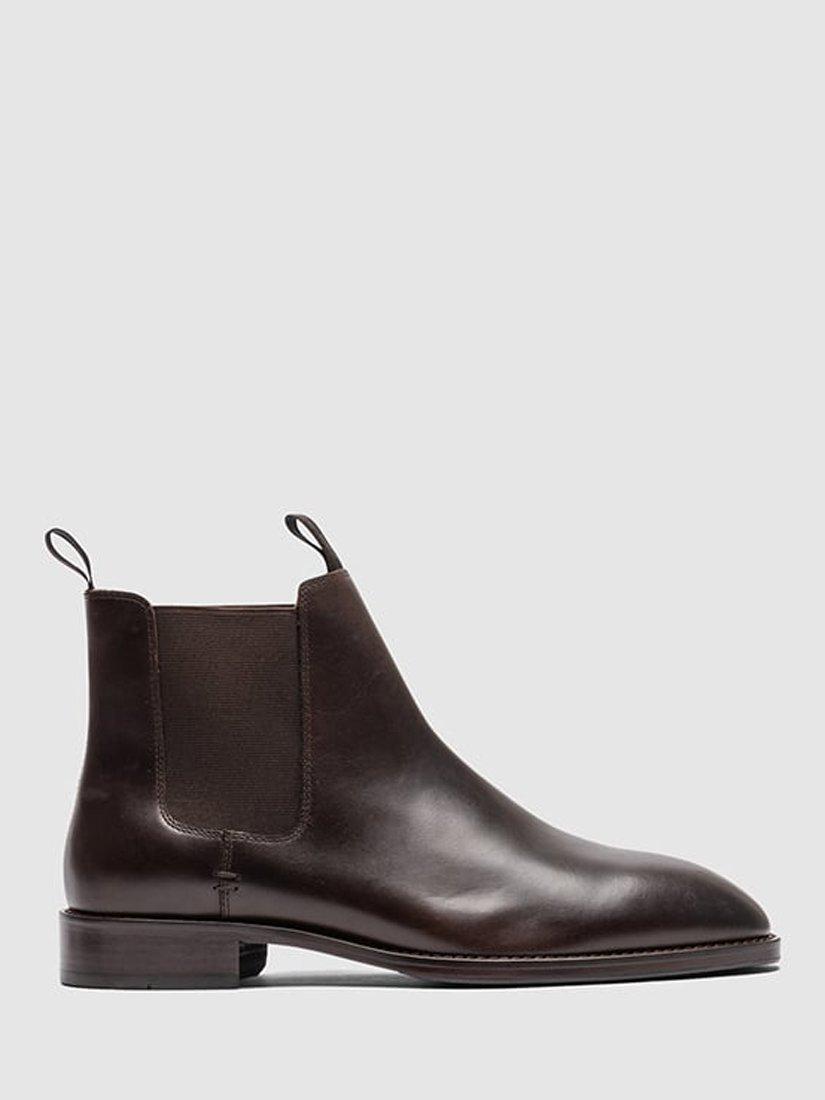 Rodd Gunn Farmlands Leather Chelsea Boots Chocolate