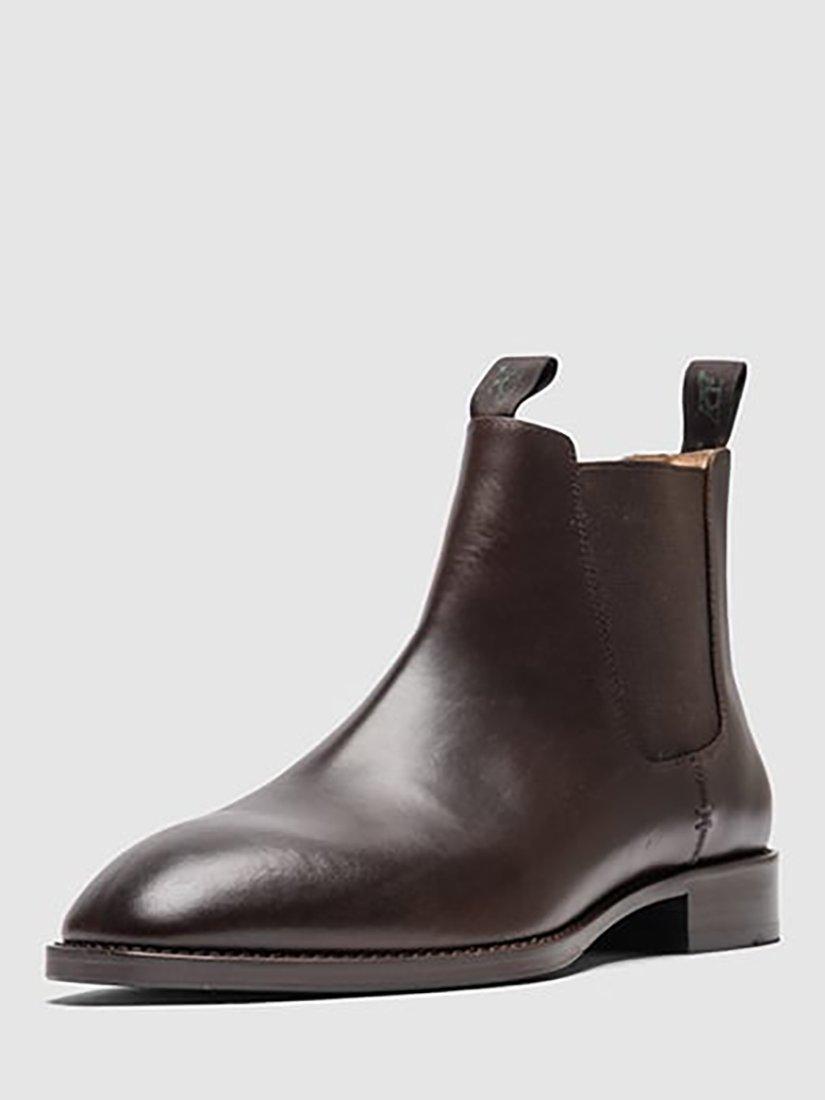 Product image 10 of 10, which shows Rodd & Gunn Farmlands Leather Chelsea Boots, Chocolate, EU40