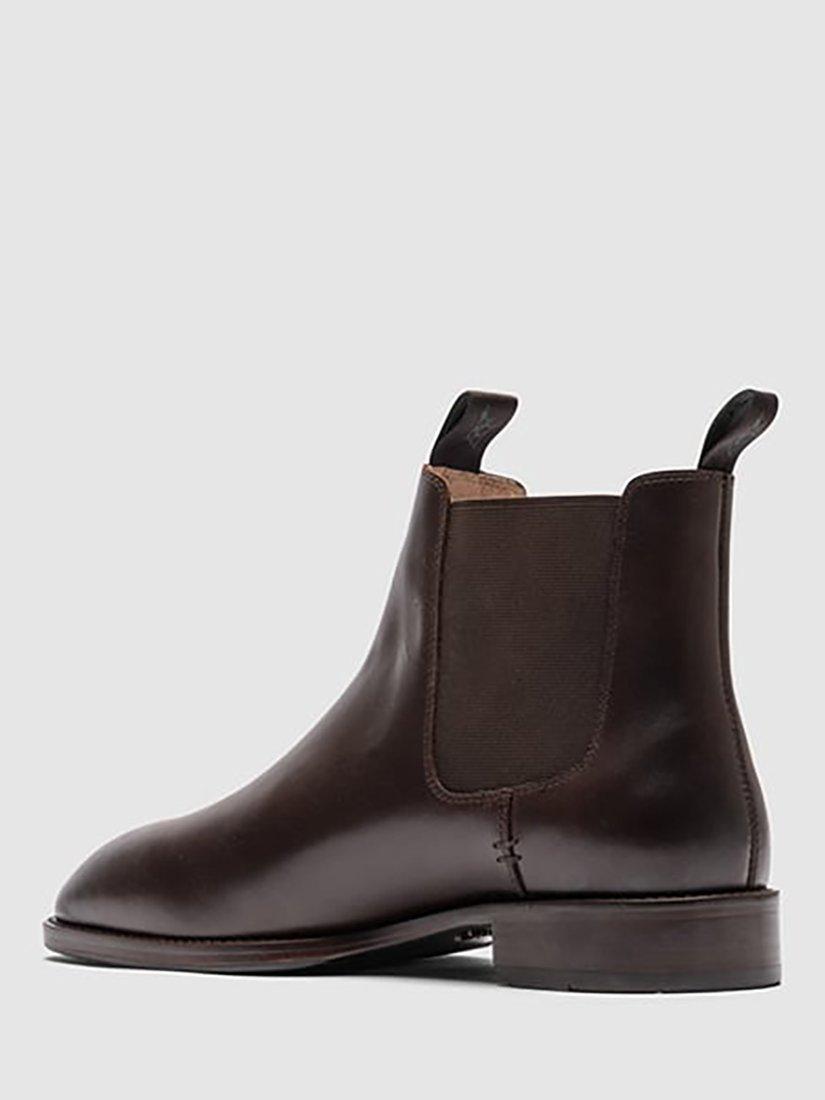 Product image 4 of 10, which shows Rodd & Gunn Farmlands Leather Chelsea Boots, Chocolate, EU40