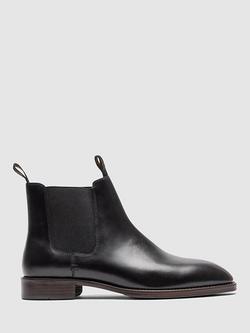 Rodd & Gunn Farmlands Leather Chelsea Boots, Nero