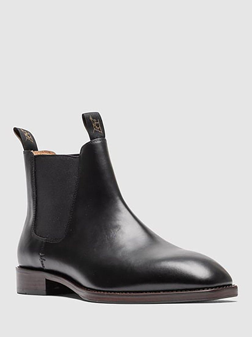 Product image 2 of 10, which shows Rodd & Gunn Farmlands Leather Chelsea Boots, Nero, EU40