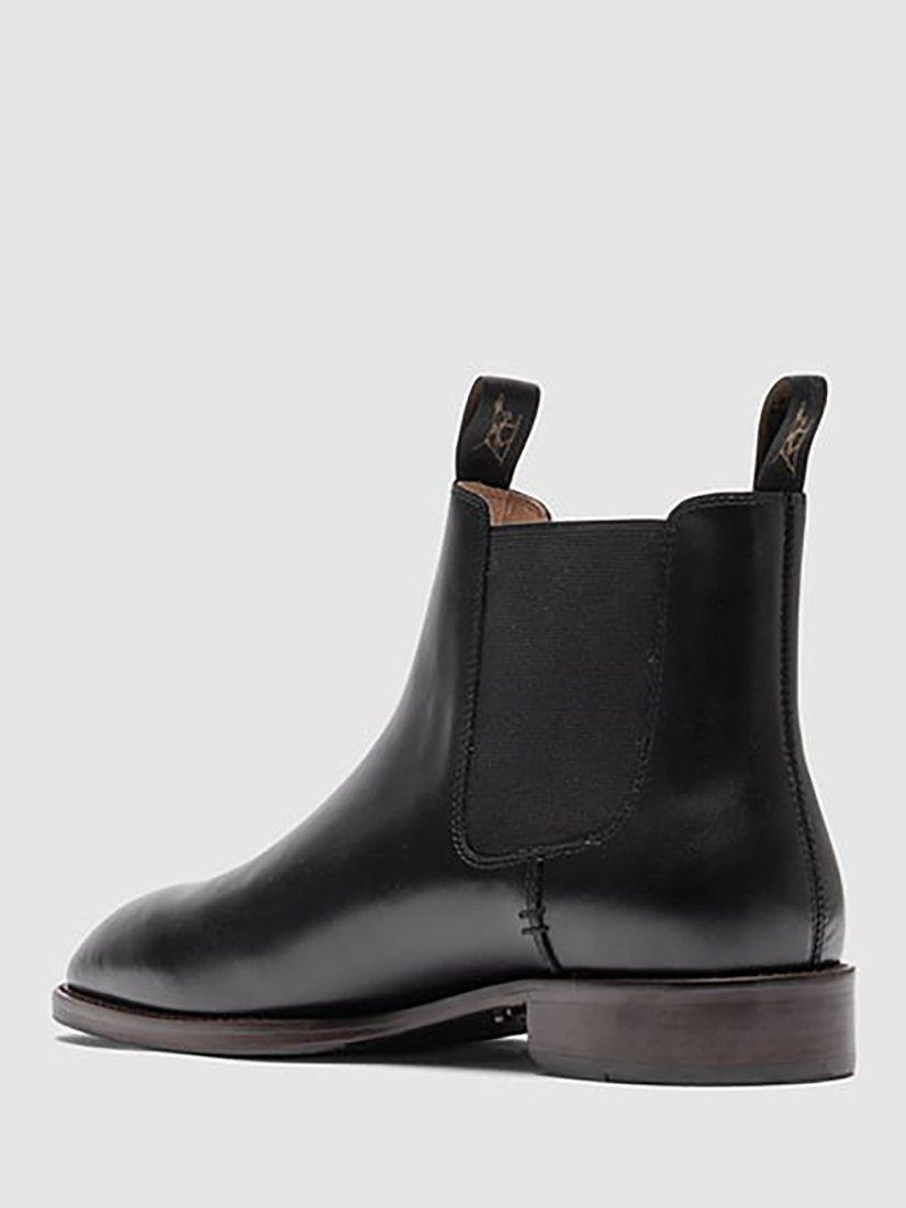 Product image 4 of 10, which shows Rodd & Gunn Farmlands Leather Chelsea Boots, Nero, EU40