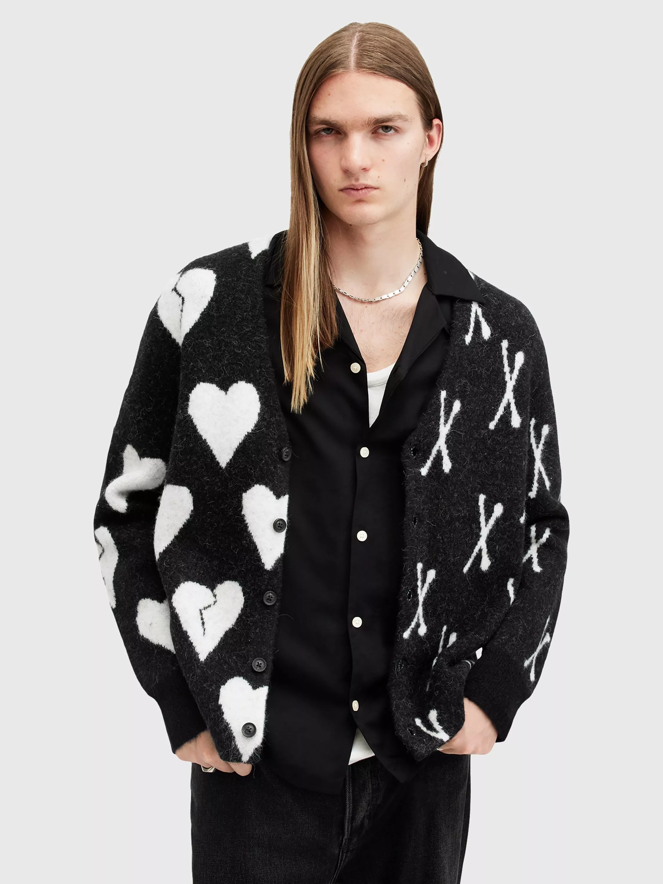 AllSaints Men s Jumpers Cardigans John Lewis Partners