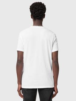 AllSaints Tonic Organic Cotton Crew T-Shirt - view 2, White