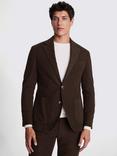 Moss Cotton Moleskin Blazer, Brown