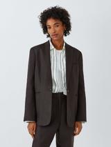 John Lewis Single Breasted Linen Blazer