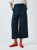 John Lewis Cropped Linen Trousers