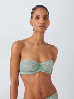 AND/OR Jodie Strapless Balconette Bra, Light Green