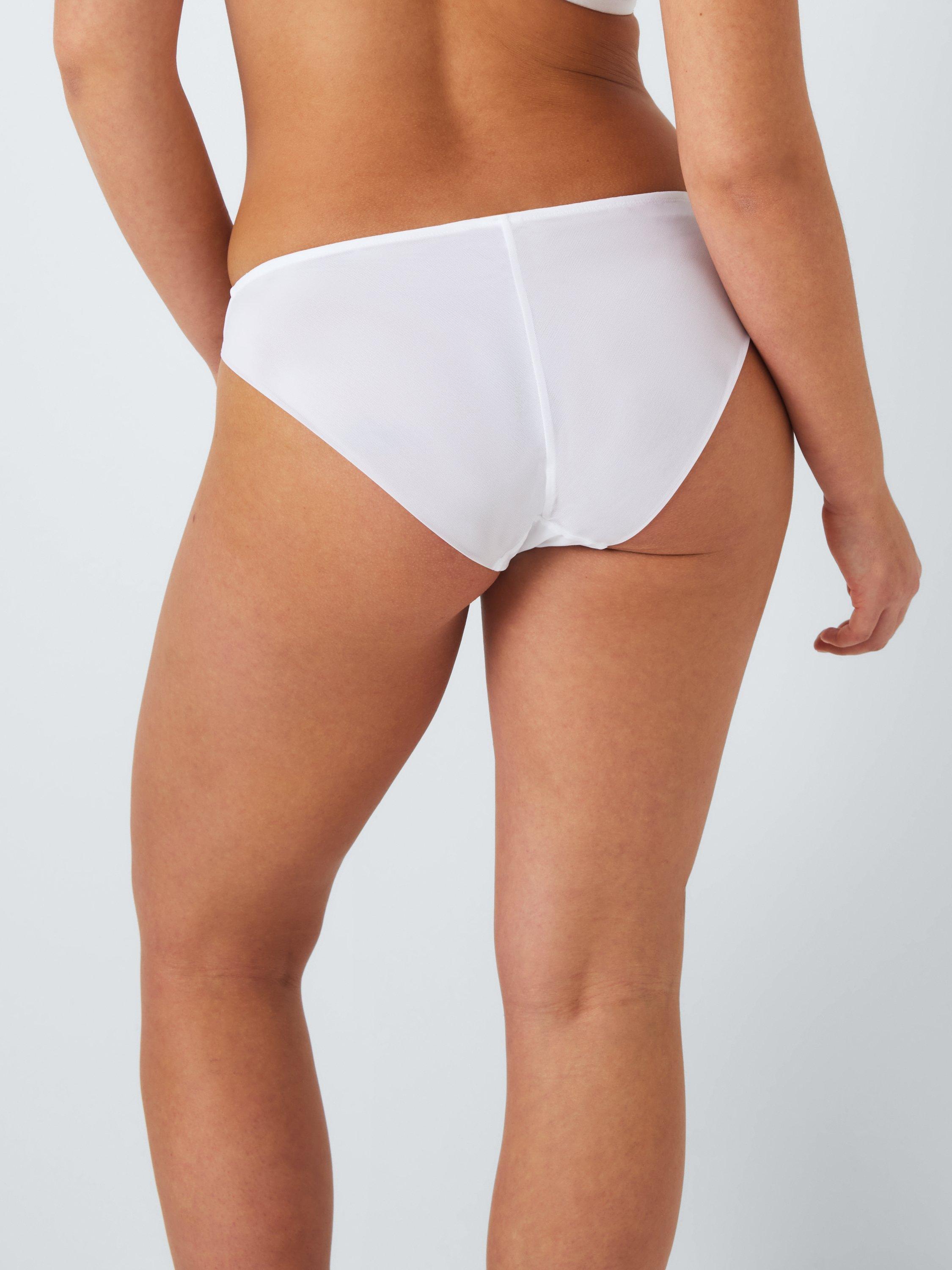 Product image 2 of 6, which shows AND/OR Renee Bikini Knickers, White, 8