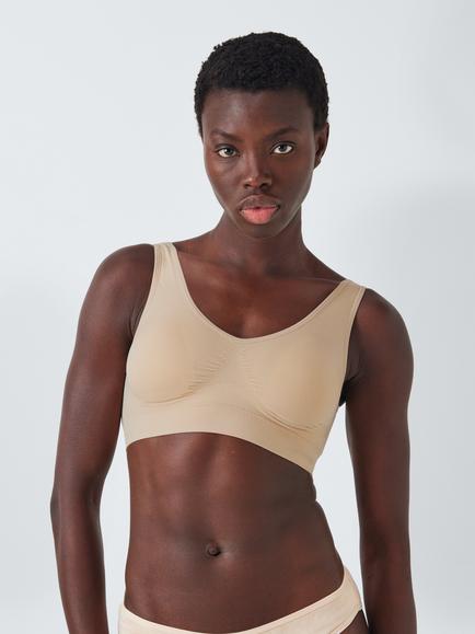 John Lewis Orla Seamfree Bralette, Almond