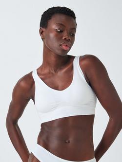 John Lewis Orla Seamfree Bralette, White