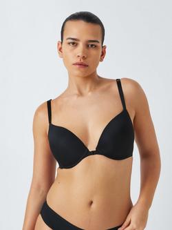 John Lewis Romy Front-Fastening Bra, Black - view 2, Black