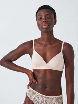 John Lewis Ella Non-Padded Bra, Light Pink, Light Pink