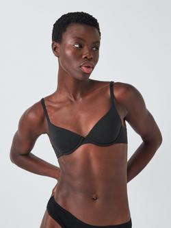 John Lewis Elodie Underwired T-Shirt Bra, Black