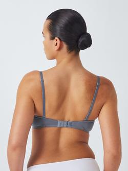 John Lewis Isla Padded Non-Wired T-Shirt Bra - view 2, Indigo