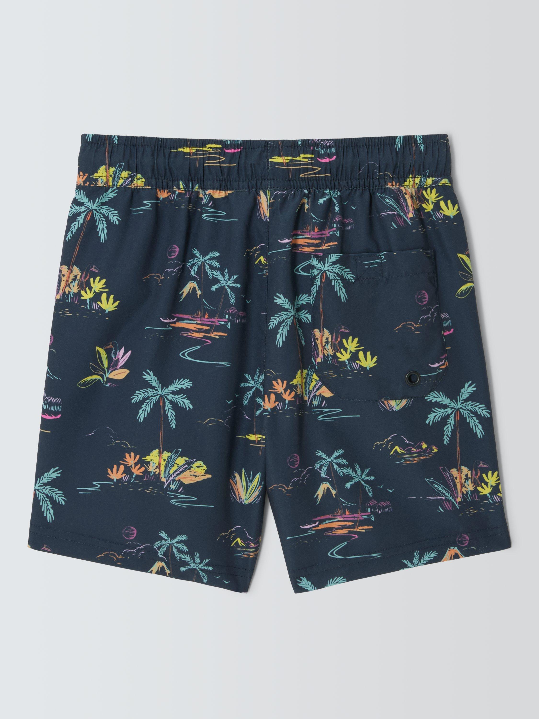 Product image 8 of 8, which shows John Lewis Kids' Desert Swim Shorts, Multi, 2 years