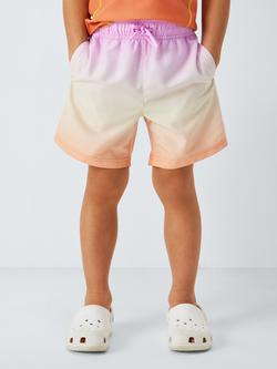 John Lewis Kids' Ombre Swim Shorts, Multi, Multi