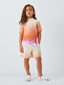John Lewis Kids' Ombre Swim Shorts, Multi - view 2, Multi
