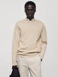 Mango Luxus Zip Neck Regular Fit Jumper