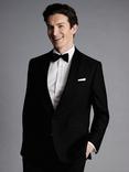 Charles Tyrwhitt Wool Shawl Lapel Dinner Suit Jacket, Black, Black