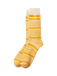 ROTOTO Fair Isle Crew Socks,