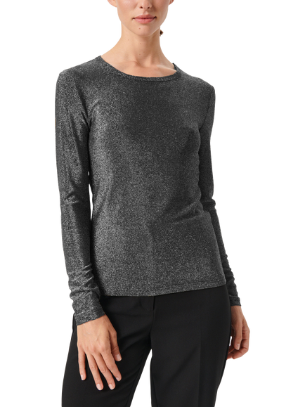 Sisters Point Skylara Metallic Top, Silver