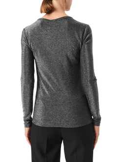 Sisters Point Skylara Metallic Top - view 2, Silver