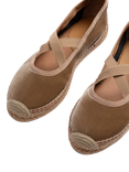 Penelope Chilvers Chico Velvet Espadrilles, Brown