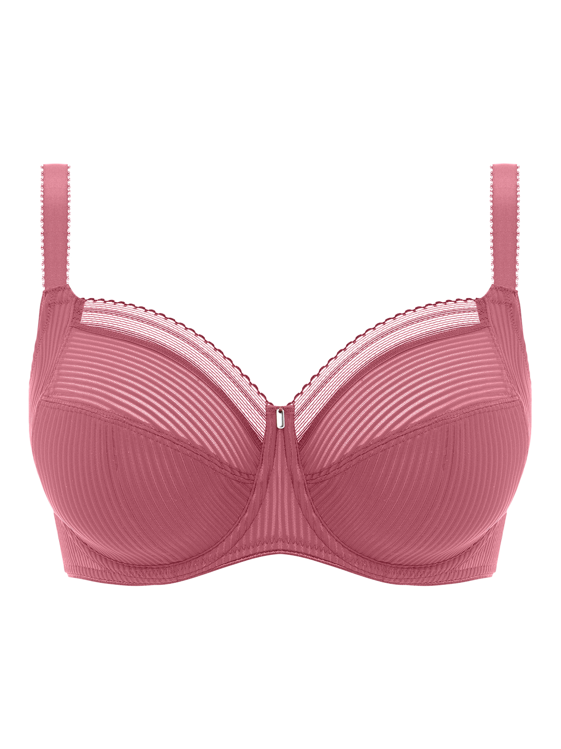 Product image 5 of 5, which shows Fantasie Fusion Underwired Full Cup Side Support Bra, Rose, 30GG
