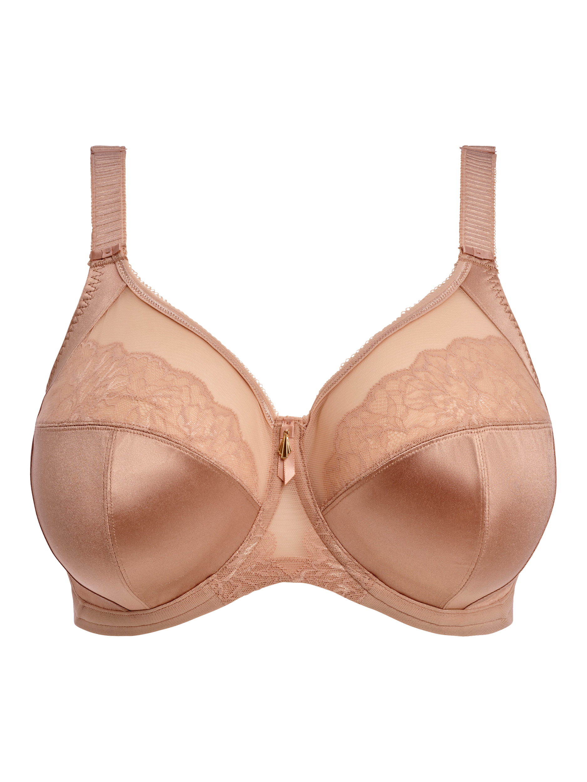 Product image 4 of 4, which shows Elomi Cate Allure Underwired Full Cup Bra, Sahara, 34F