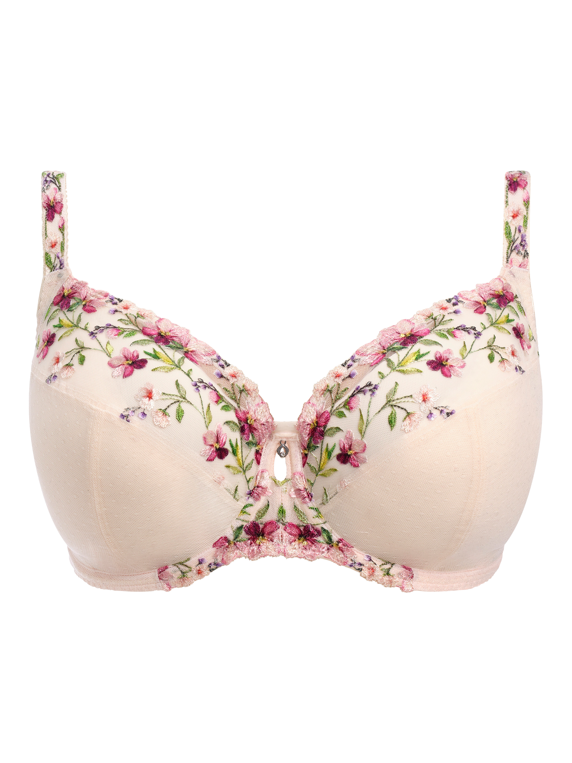 Product image 4 of 5, which shows Fantasie Marie Plunge Bra, Delicacy, 34FF