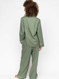 Cyberjammies Hotel Shirt Pyjama Set, Sage