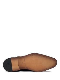 Simon Carter Meadow Leather Monk Shoes - view 2, Tan