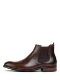 Simon Carter Trex Leather Chelsea Boots, Brown