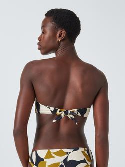 John Lewis Brazil Bandeau Bikini Top, Multi - view 2, Multi