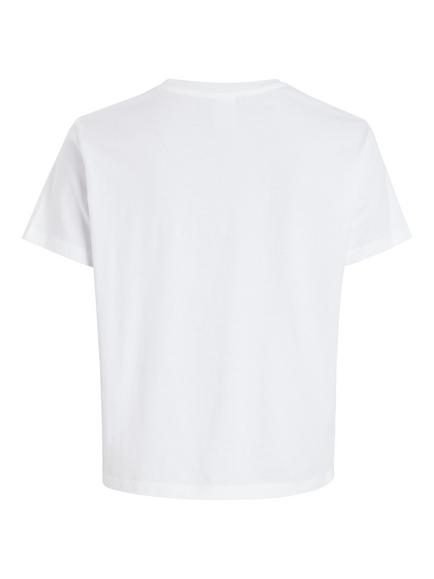 Calvin Klein Cotton Pyjama Top - view 2, Classic White